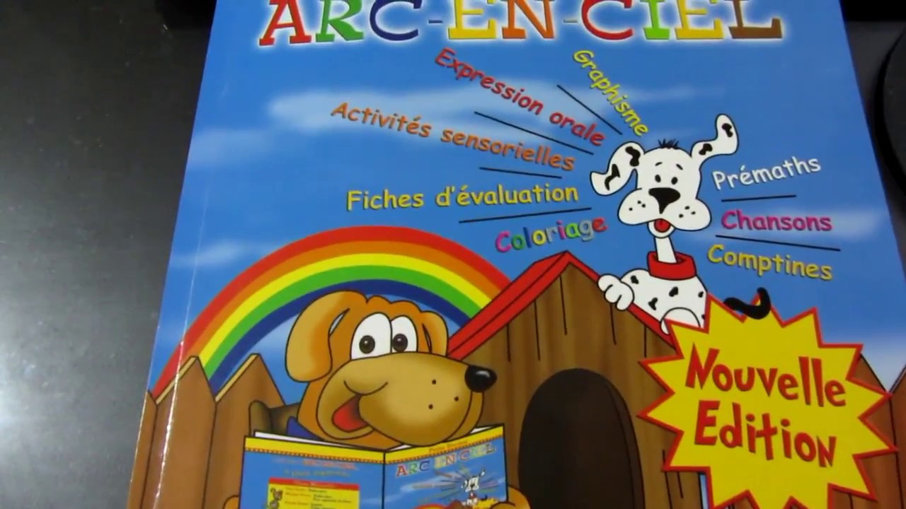 arc -en- ciel  pour petite section/ unité 1شرح منهج كتاب