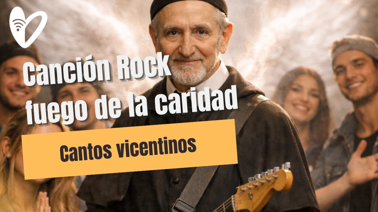 Himno Vicentino. Fuego de la Caridad. Versión rock para jóvenes. 