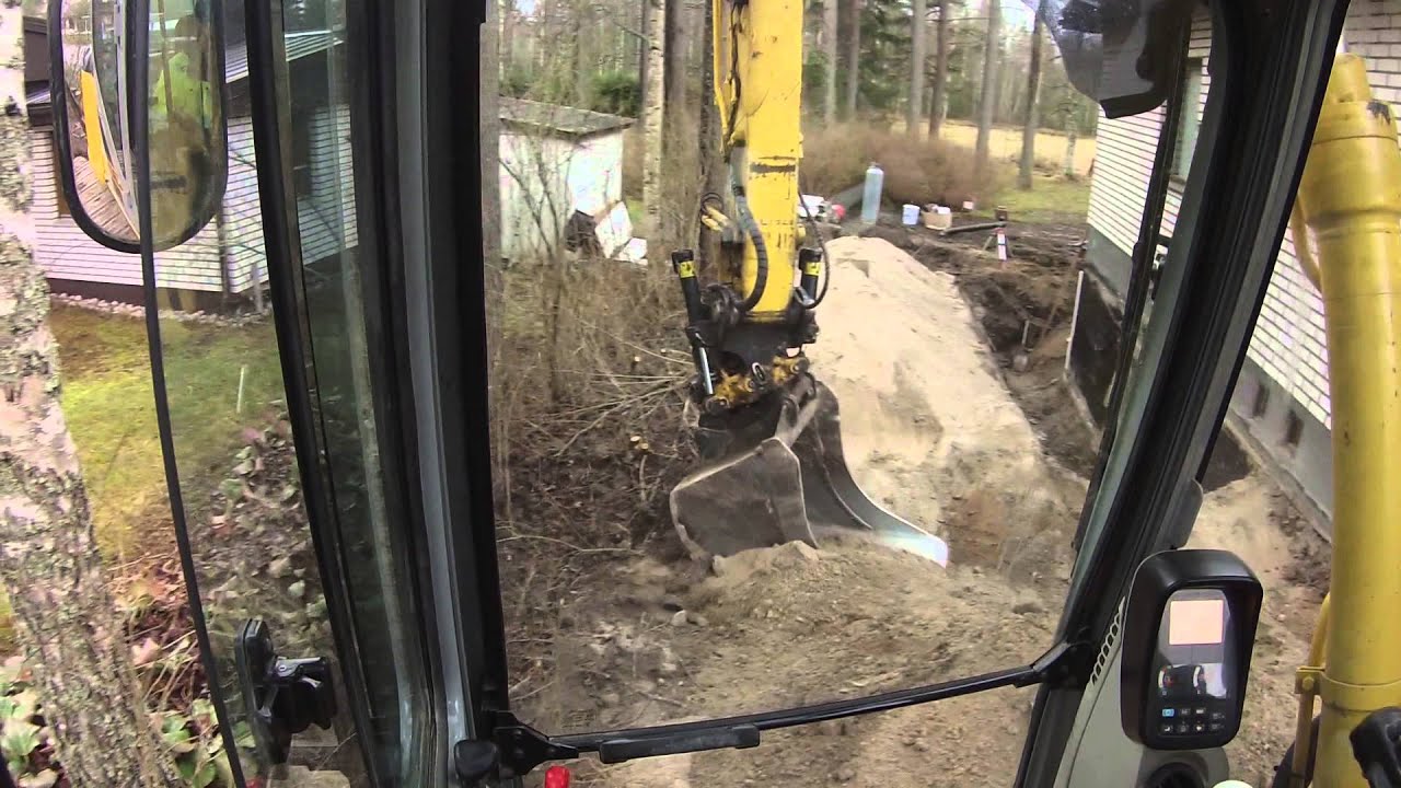 Newholland 135. Salaojien uusiminen.