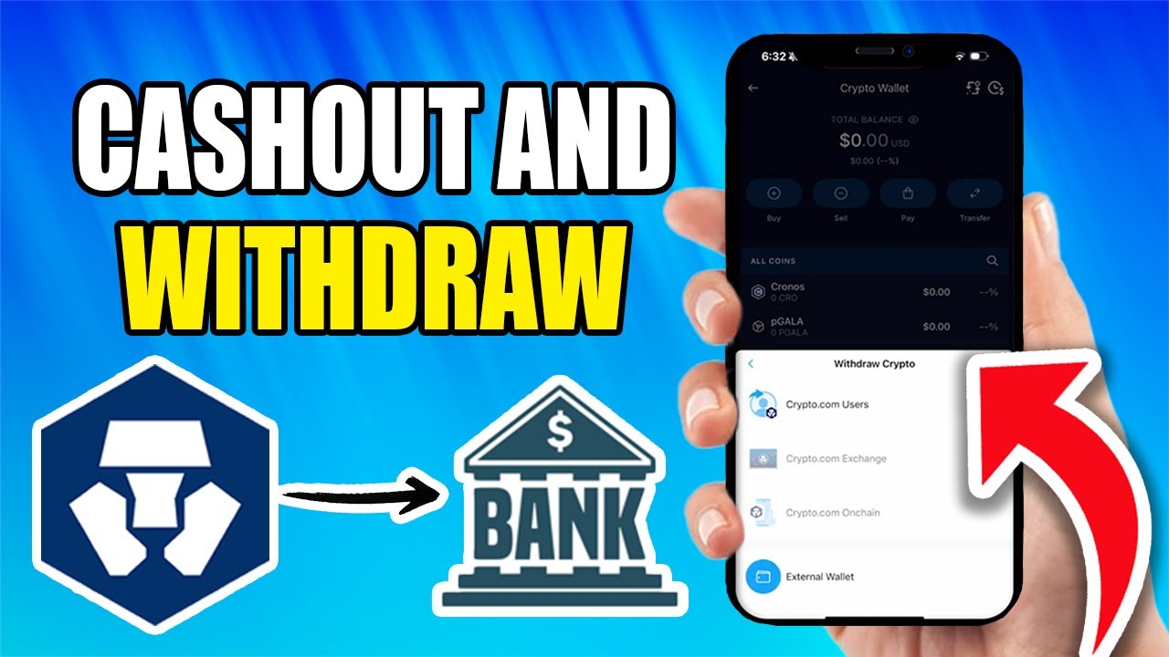 How To Cash Out And Withdraw From Crypto.Com To Bank | Withdraw Money From Crypto.Com