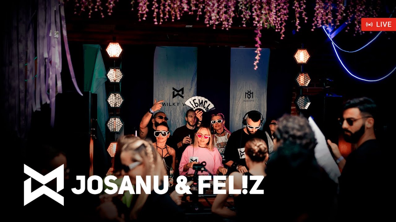 Josanu & FEL!Z @ Live - MILKY WAY (Gazgolder Club) BSM / GHM | Indie Dance, Tech House 4k HDR