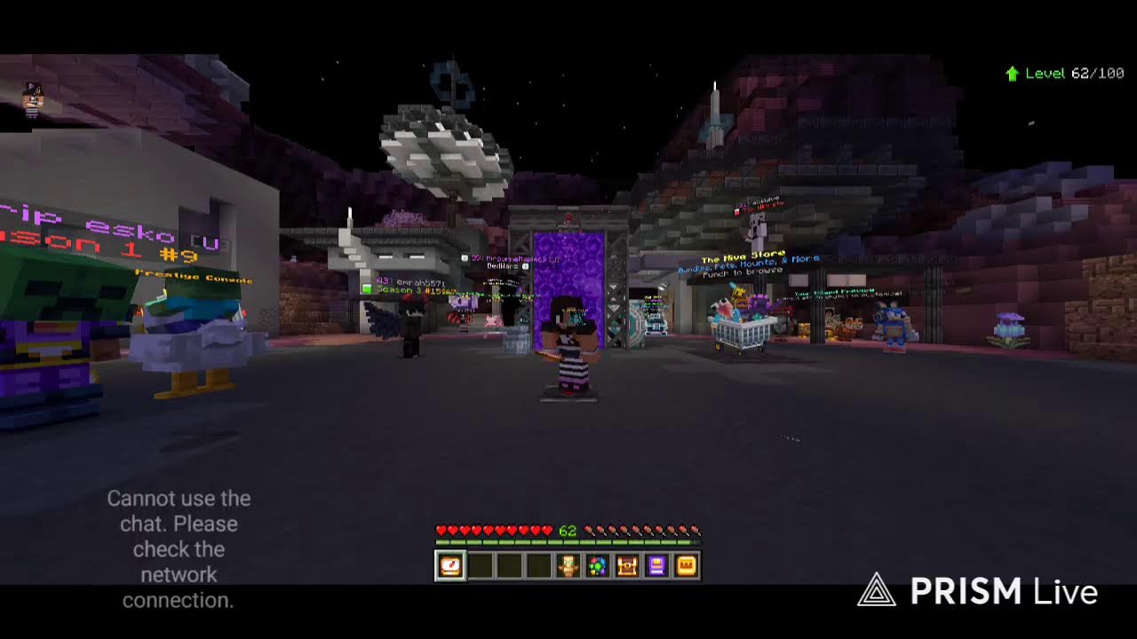 Talking while doing Bedwars/Survival