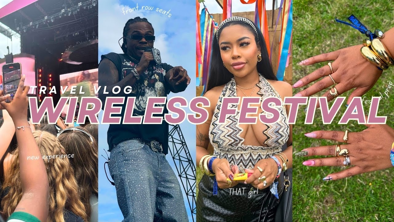 WIRELESS FESTIVAL VLOG! | PREP + TRAVIS SCOTT AFTER PARTY + FRIDAYY SANG TO ME + SEEING OLD FRIENDS