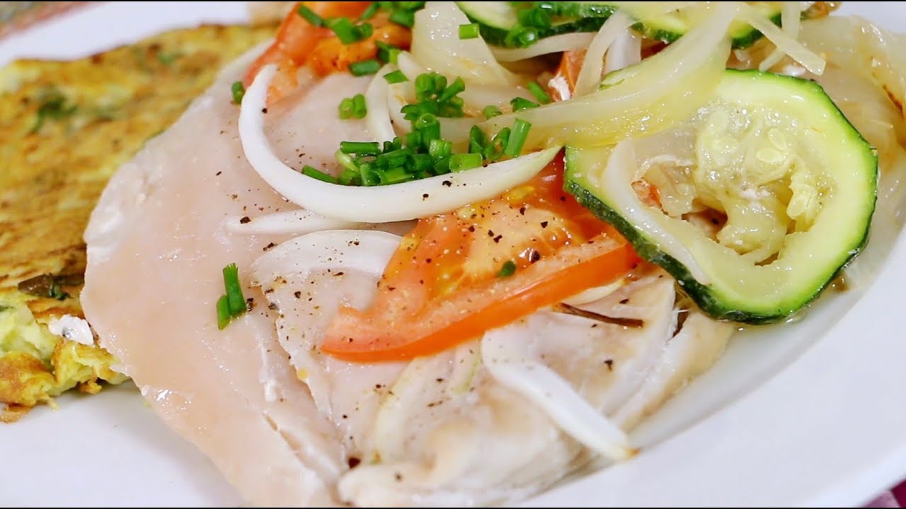 REINETA CON VERDURAS Y TORTILLA DE PAPAS / MANOS A LA OBRA