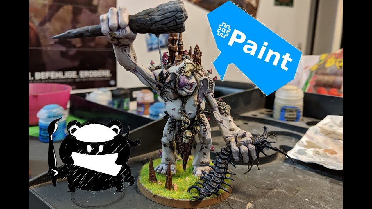 Spielebude Painting Tutorials - Gloomspirte Gitz: Dankhold Troggboss - Malen mit Stefan