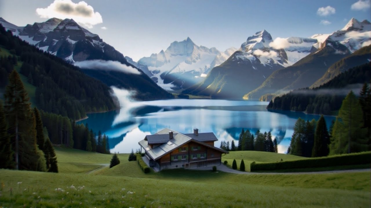 Swiss Alps Calm Ambient Music