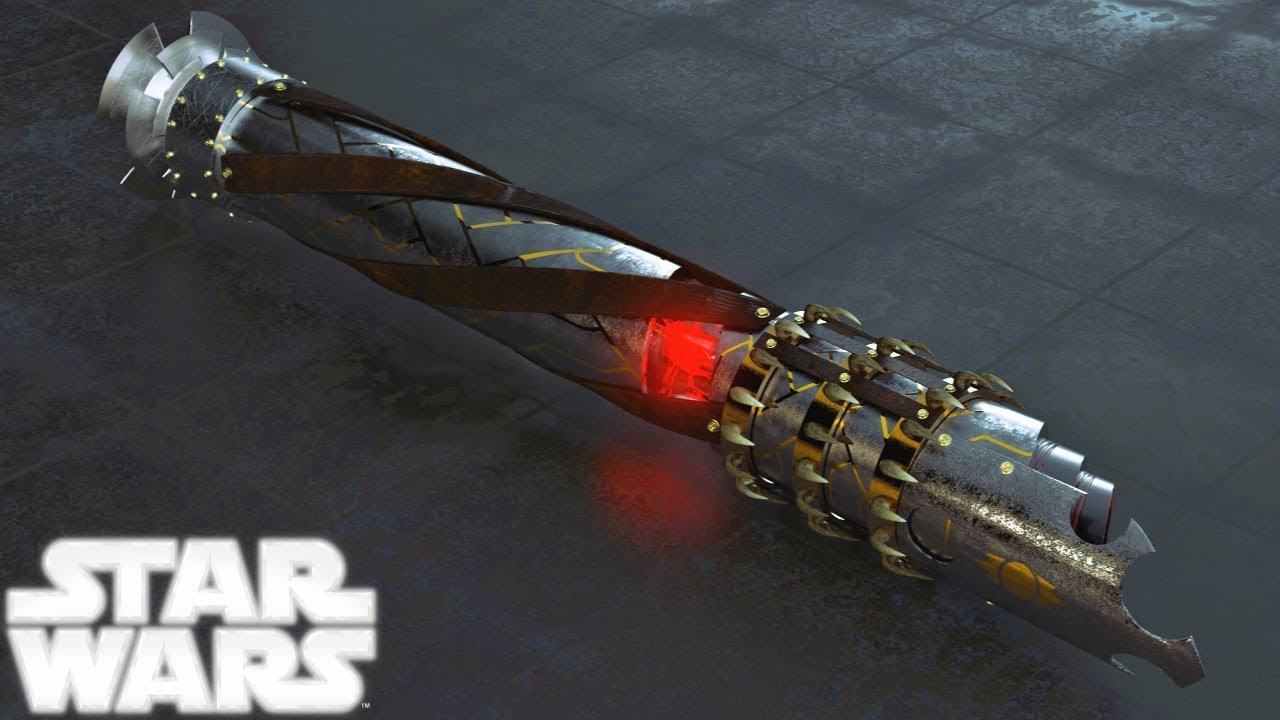 The WEIRDEST Lightsaber In Star Wars and The Mysterious Warrior That Used It