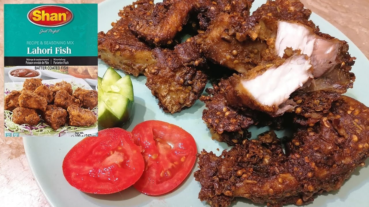 Shan Lahori Fish Recipe | Shan Fish Masala | Lahori Fried Fish Recipe | Fish Fry Recipe
