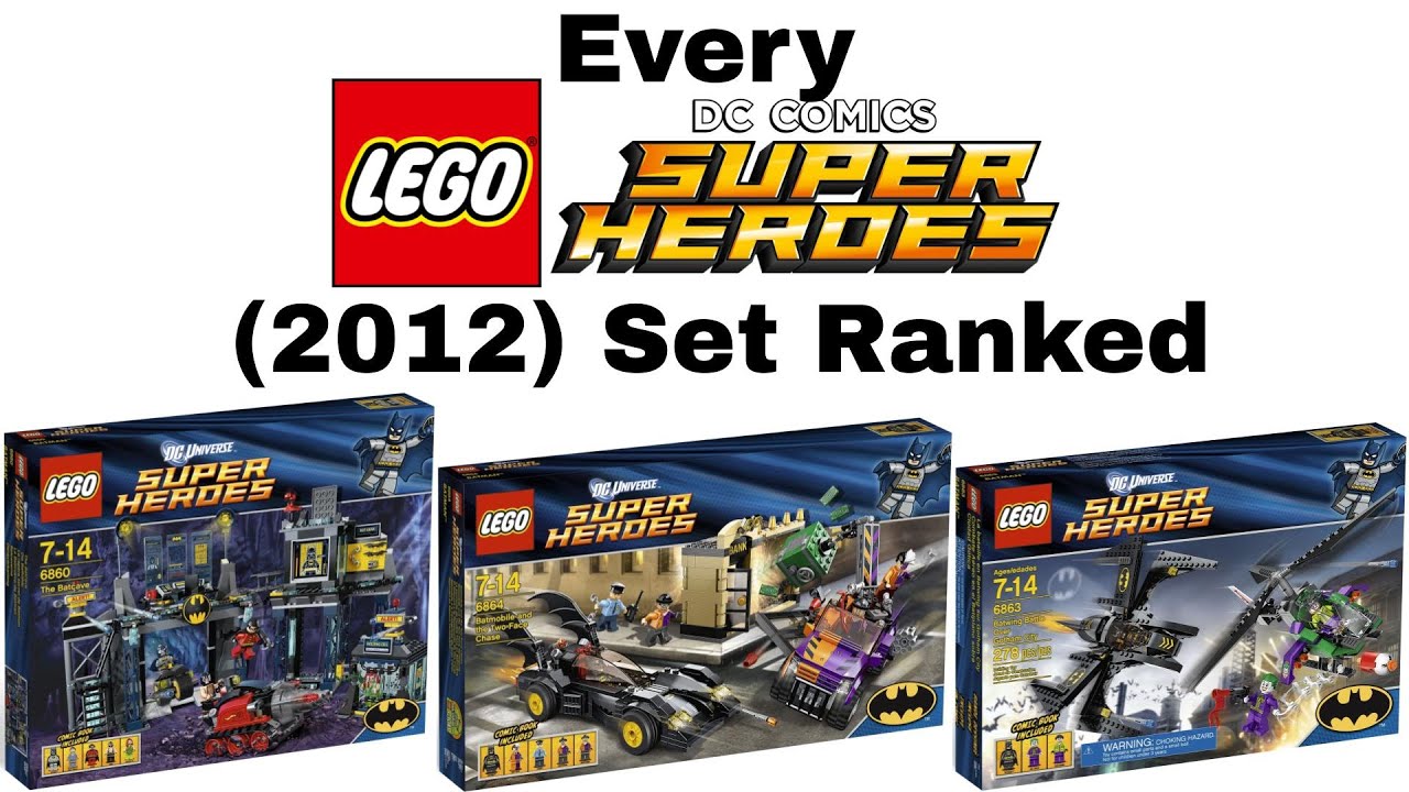 Рейтинг всех наборов LEGO DC Super Heroes (2012)
