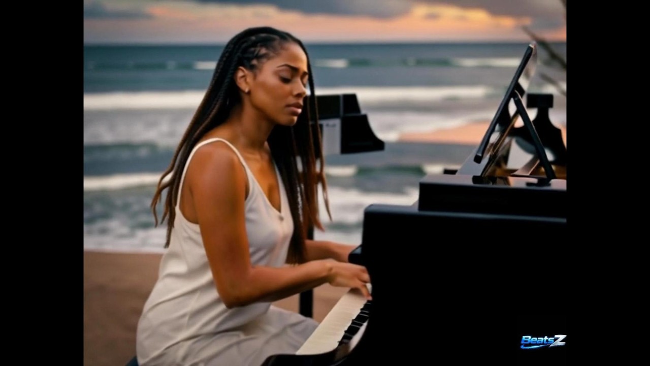 Amapiano:UNGISHIYI 💔 | Don't leave me | Piano Beach Visualizer/BeatsZ(official visualizer video