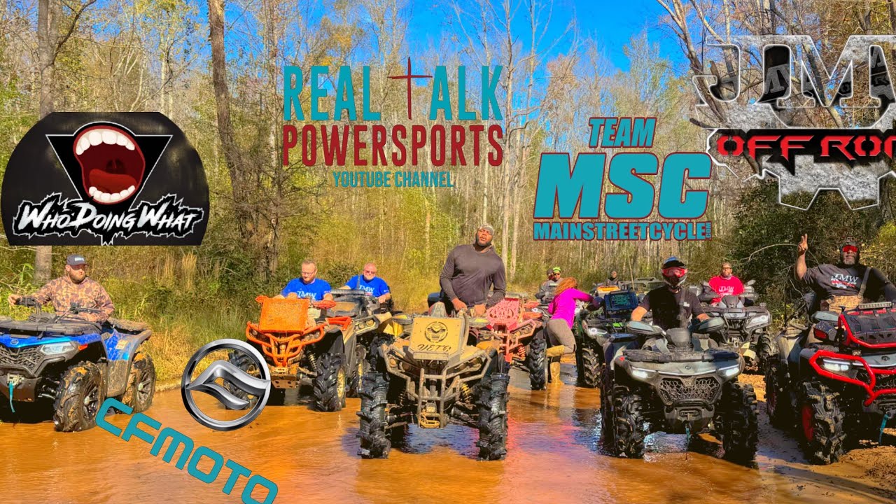 Cfmoto Cforce 1000 Gen 3 first mud ride @RealTalkPowersports @vetowho #teammsc #cfmotousa
