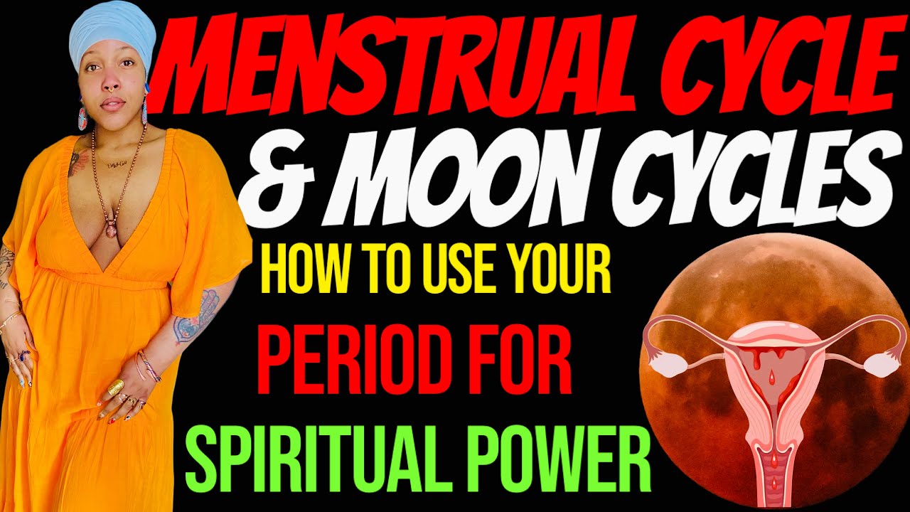 Moon & Womb: Connection, Menstrual Cycle & Moon Phase Meaning, & Use Period for Spiritual Purposes