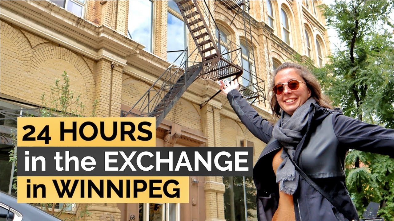 24 часа в районе Exchange District в Виннипеге, Манитоба! | 10 потрясающих мест, где можно поесть...