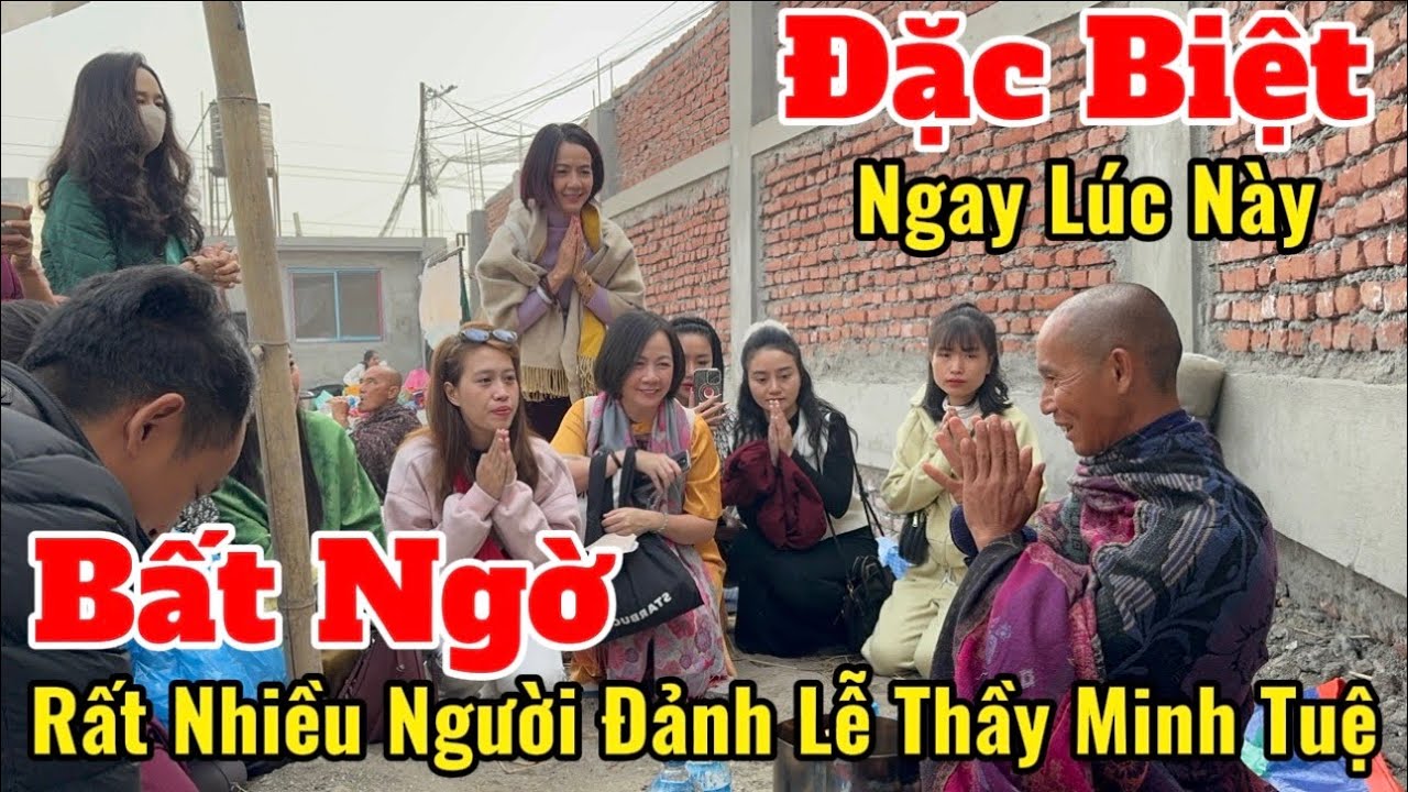 Bất Ngờ Rất Đông Người Tới Đảnh Lễ Thầy Minh Tuệ | Đặc Biệt Ngay Lúc Này Tại Nepal #suminhtue 