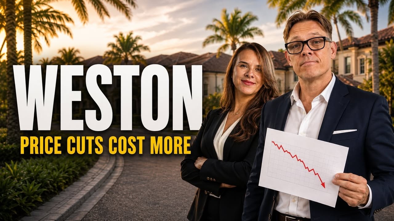 Weston Florida Real Estate 2026 | Why Price Cuts Cost Sellers