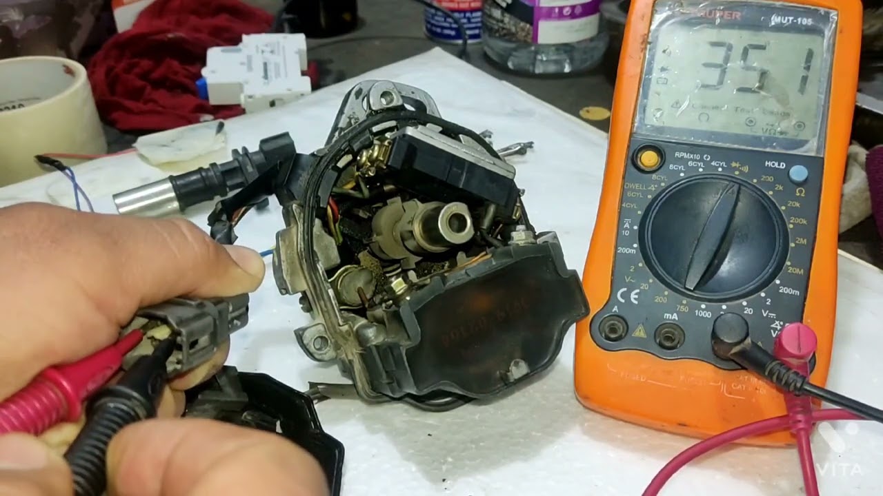 Проверка датчика распределителя Toyota