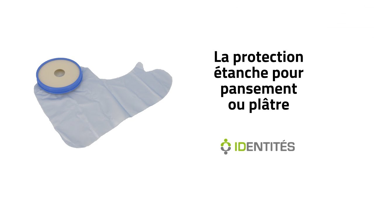 PROTECTION ETANCHE POUR PANSEMENT OU PLÂTRE / REF : 115010-115019 / IDENTITES