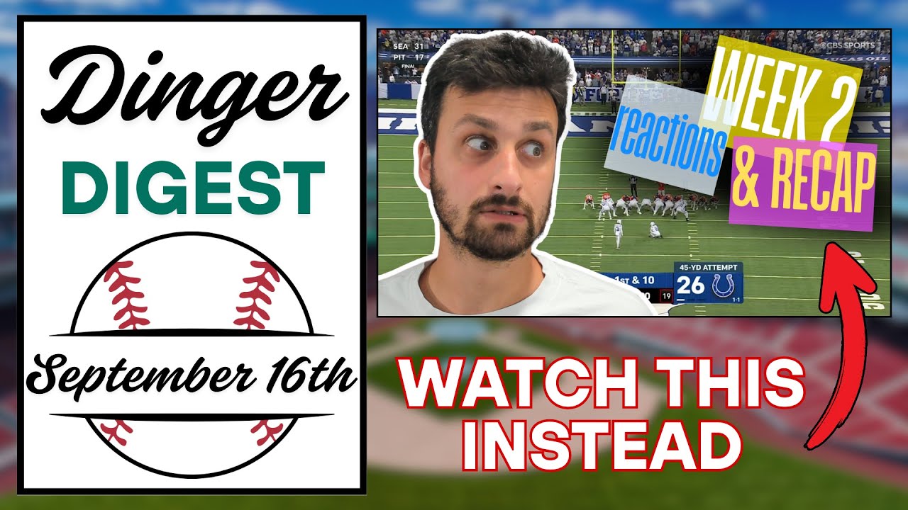 GMG Dinger Digest - Home Run Picks - September 16th