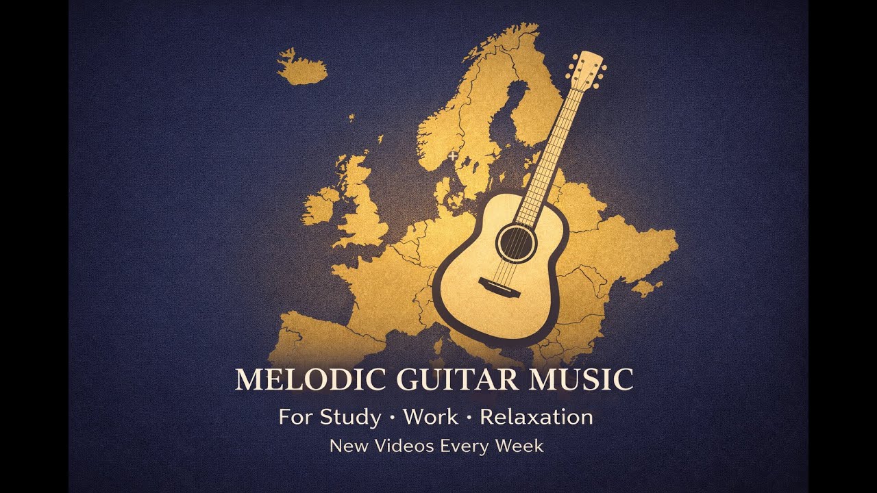 Deep Study Music - 3 Hours Melodic Guitar Focus & Concentration