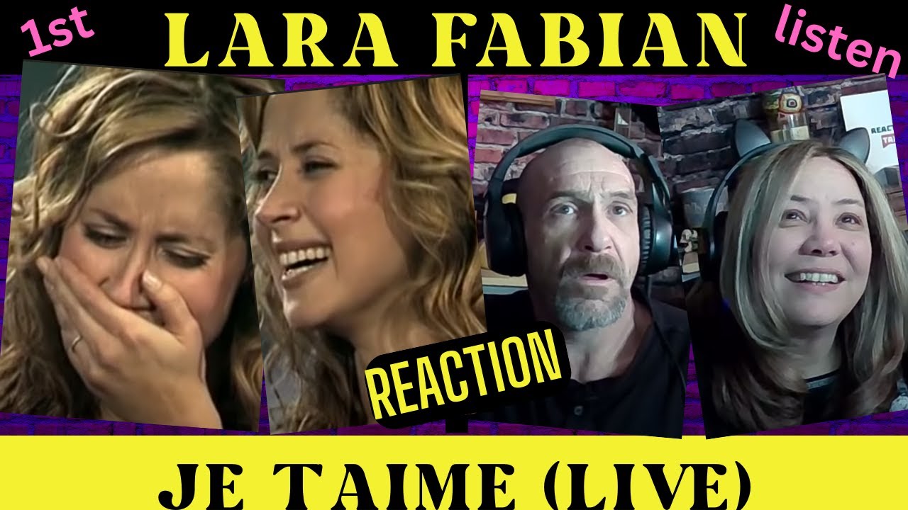 Couple Reaction - Lara Fabian - Je t'aime - Live in Paris, 2001 - HQ - Angie & Rollen Green