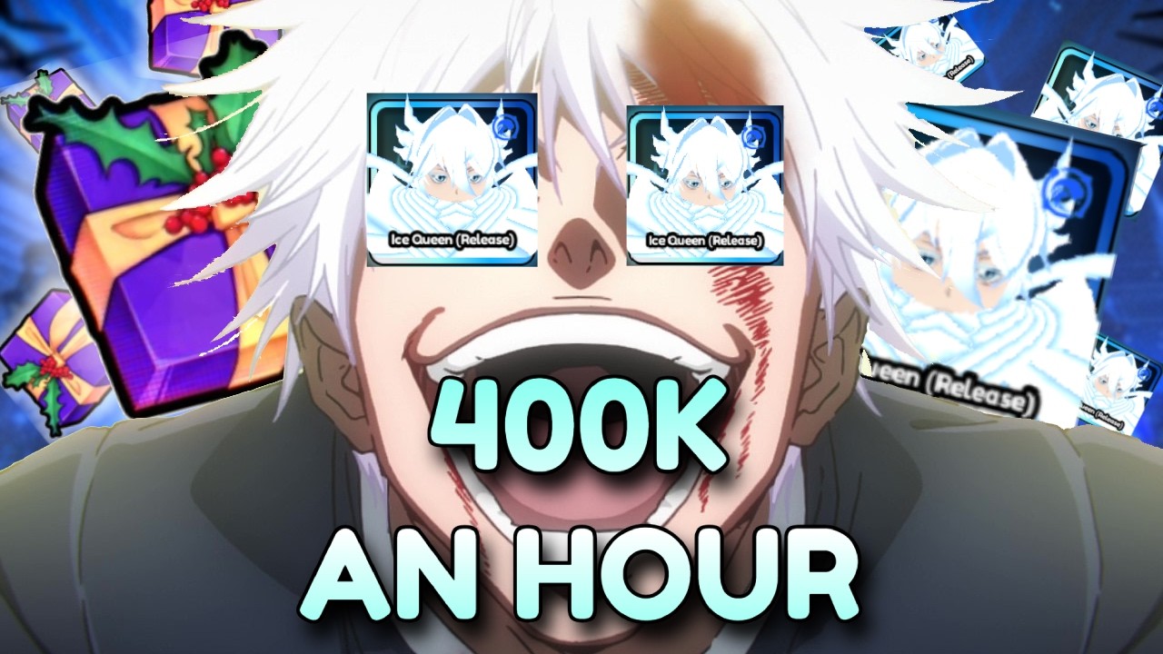 *THE BEST* Winter Present Method To Getting 400K Presents Per Hour | Anime Vanguards!