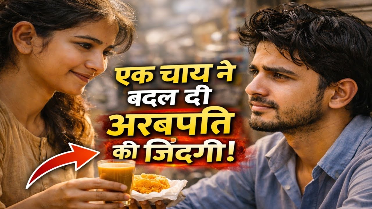 🔥 एक चाय ने बदल दी अरबपति की जिंदगी | Heart Touching Love Story… फिर जो हुआ सब चौंक गए | 