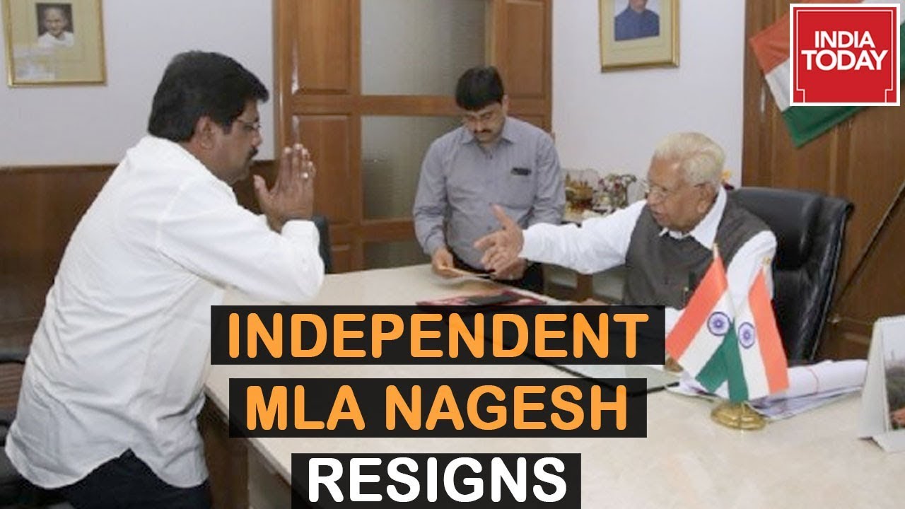 Independent MLA Nagesh Resigns, Scales Tipped In BJP's Favour, BJP To Decide On Next Action