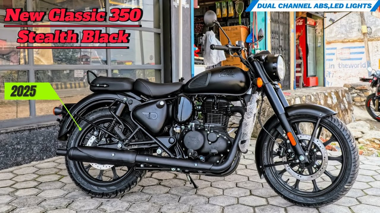 New🔥Classic 350 - Stealth Black Price in Nepal | Royal Enfield Classic 350 Price.