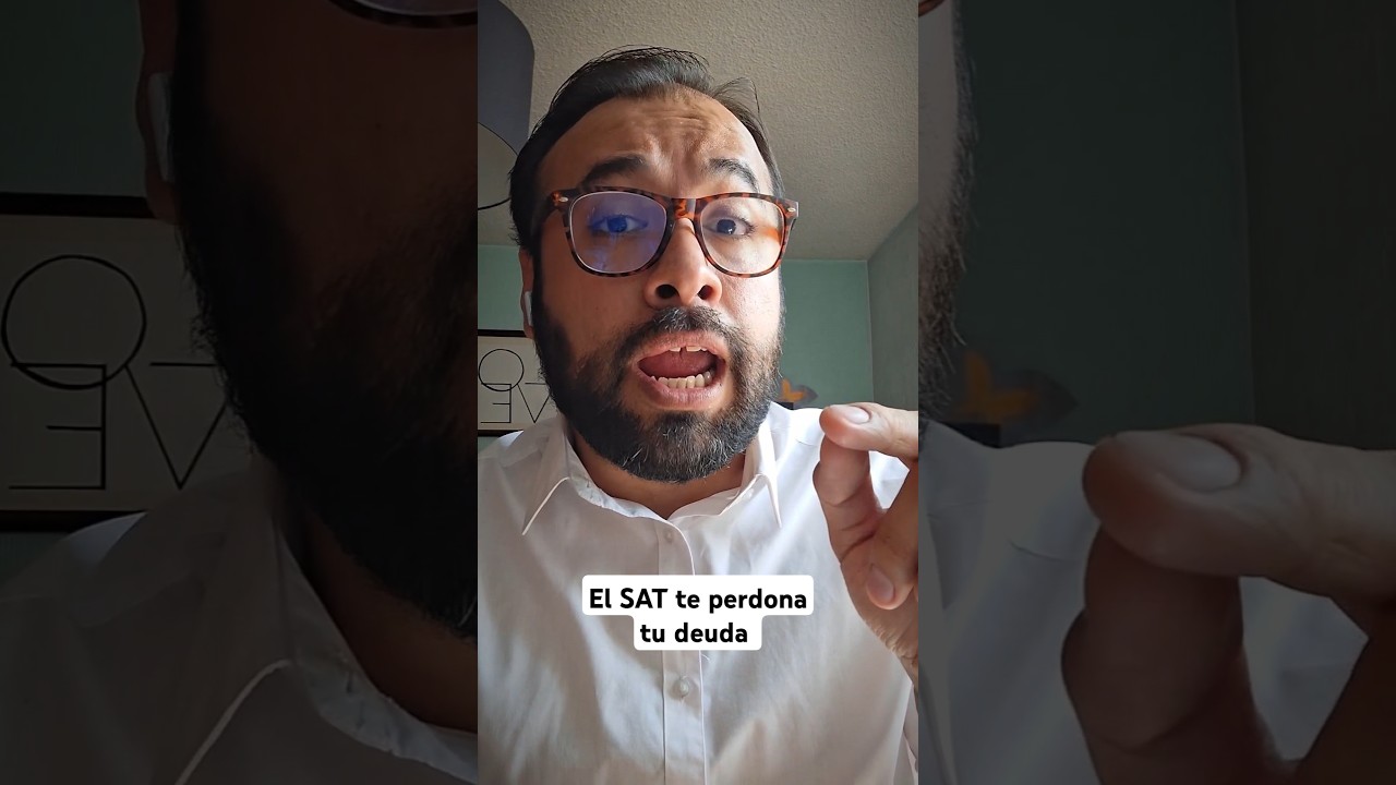 El SAT te perdona tu deuda #impuestos #finanzas #dinero #inversiones #ahorro