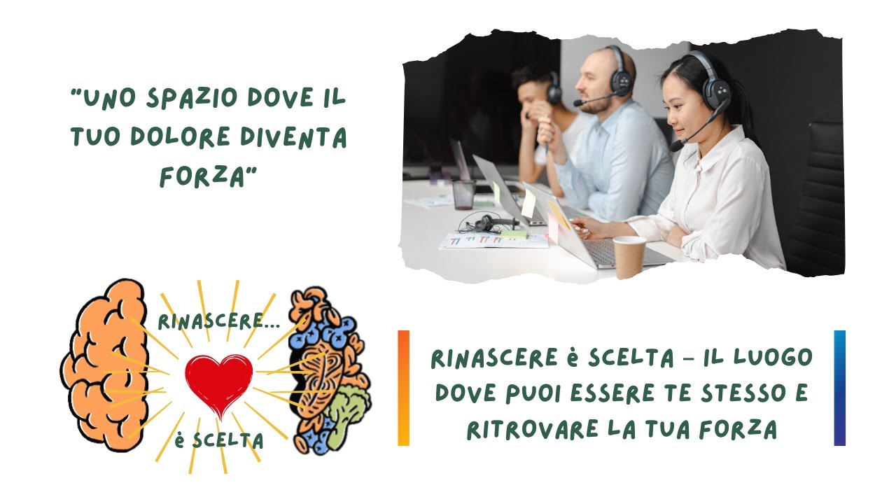 Rinascere è Scelta – Il luogo dove puoi essere te stesso e ritrovare la tua forza