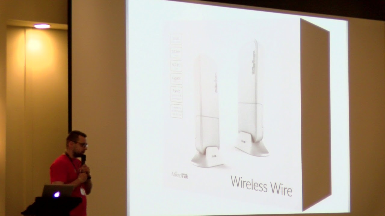 Opening and introduction, new products by Martins Strods (MikroTik, Latvia)
