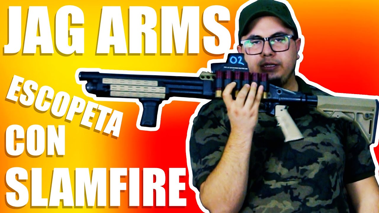 JAG Arms scattergun airsoft / Escopeta airsoft