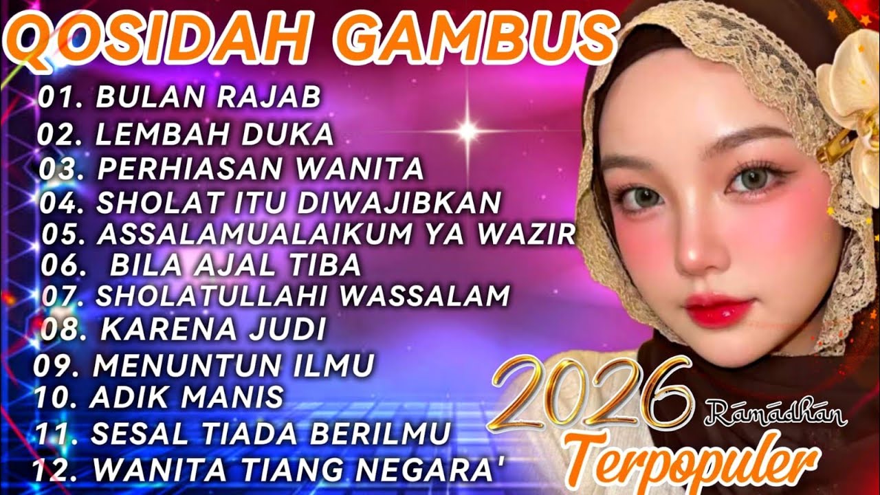 TOP QOSIDAH GAMBUS PALING BANYAK DICARI ❗️SPESIAL LEBARAN 2026 ✨️