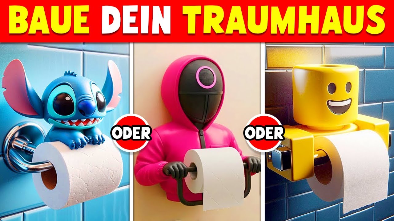 W&uuml;rdest du Lieber - Baue dein Traumhaus 🏡🤑🌈✨