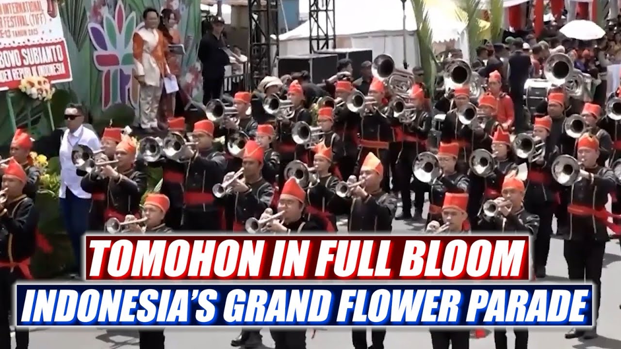 Tomohon International Flower Festival 2025 | North Sulawesi&rsquo;s Blooming Parade