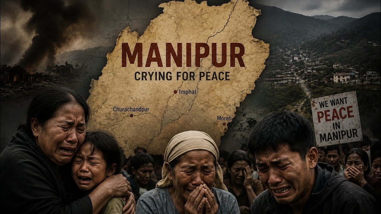 💔 Manipur Crying for Peace | A Heartbreaking Rap on Pain, Loss & Hope 🇮🇳