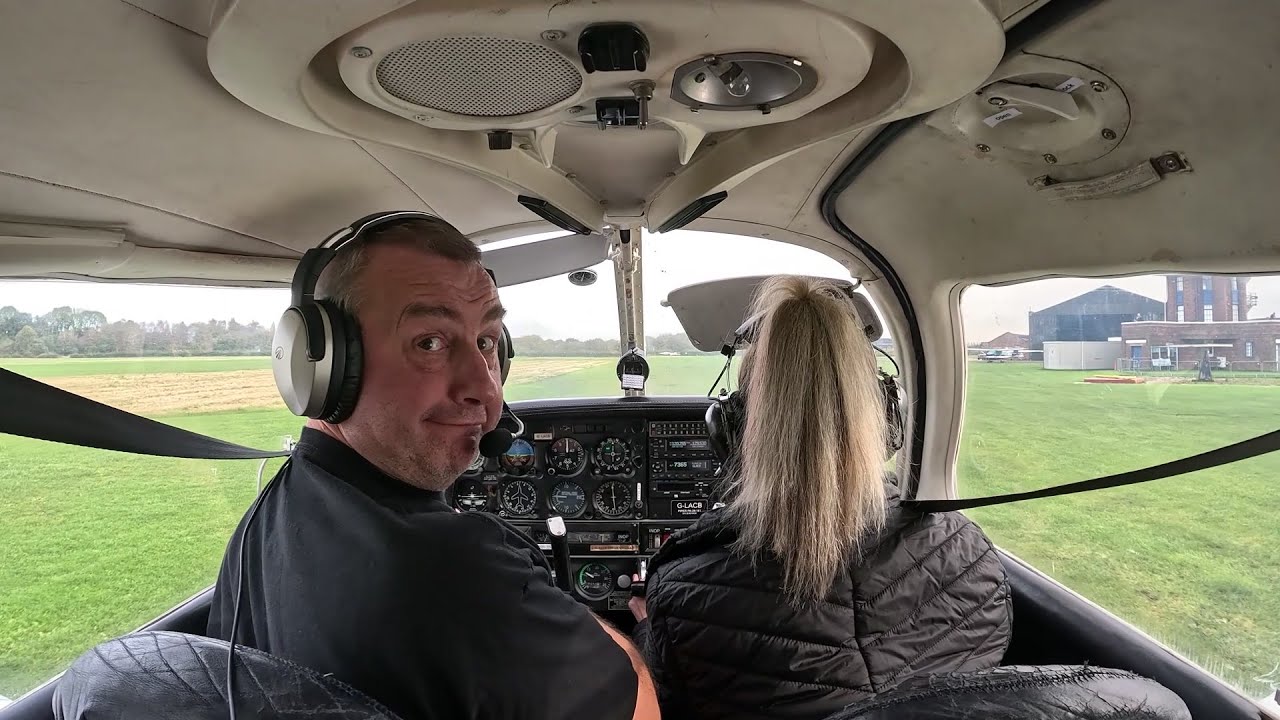 Learning To Fly. First Solo at Barton EGCB 13th October 2024