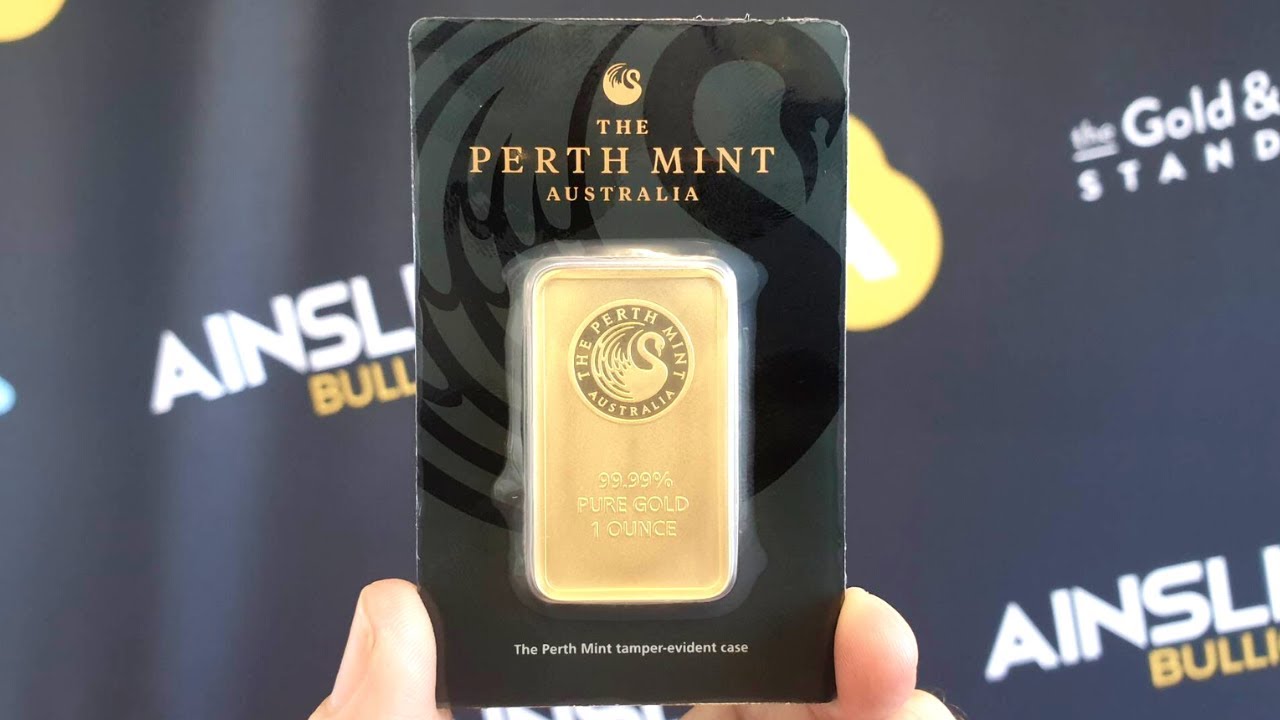 Зачем покупать золотые слитки Perth Mint весом в 1 унцию?