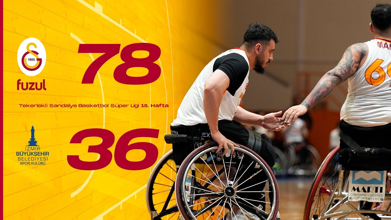 🔴 Galatasaray Fuzul - İzmir BBSK (TSBSL 15. Hafta)