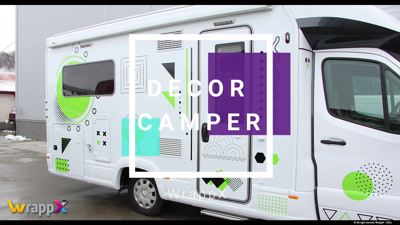 Mercedes-Benz Camper - design, print personalizat și colantare WrappX