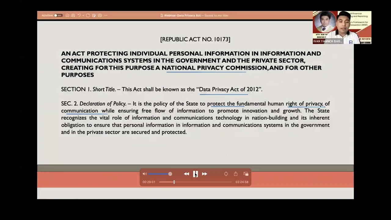 Data Privacy Act