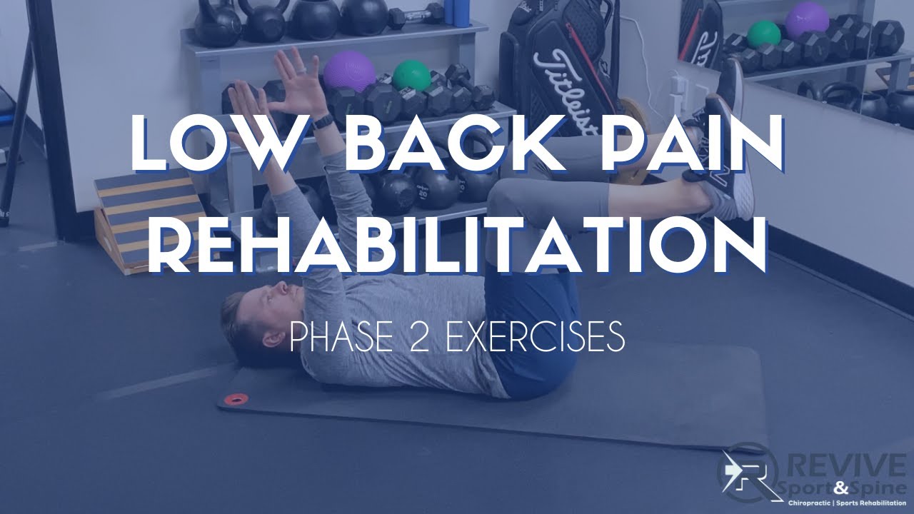 Low Back Pain Relief | Phase 2 Rehab Exercises | Midvale Utah Sports Chiropractor