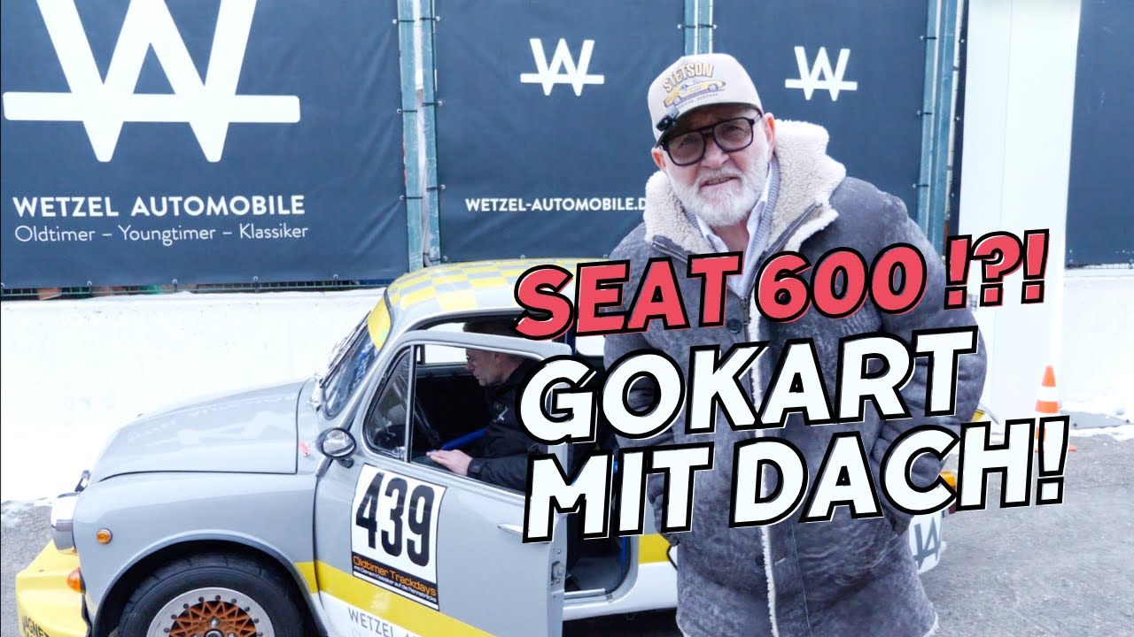 Seat 600!?! Bj. 1973. Gokart mit Dach