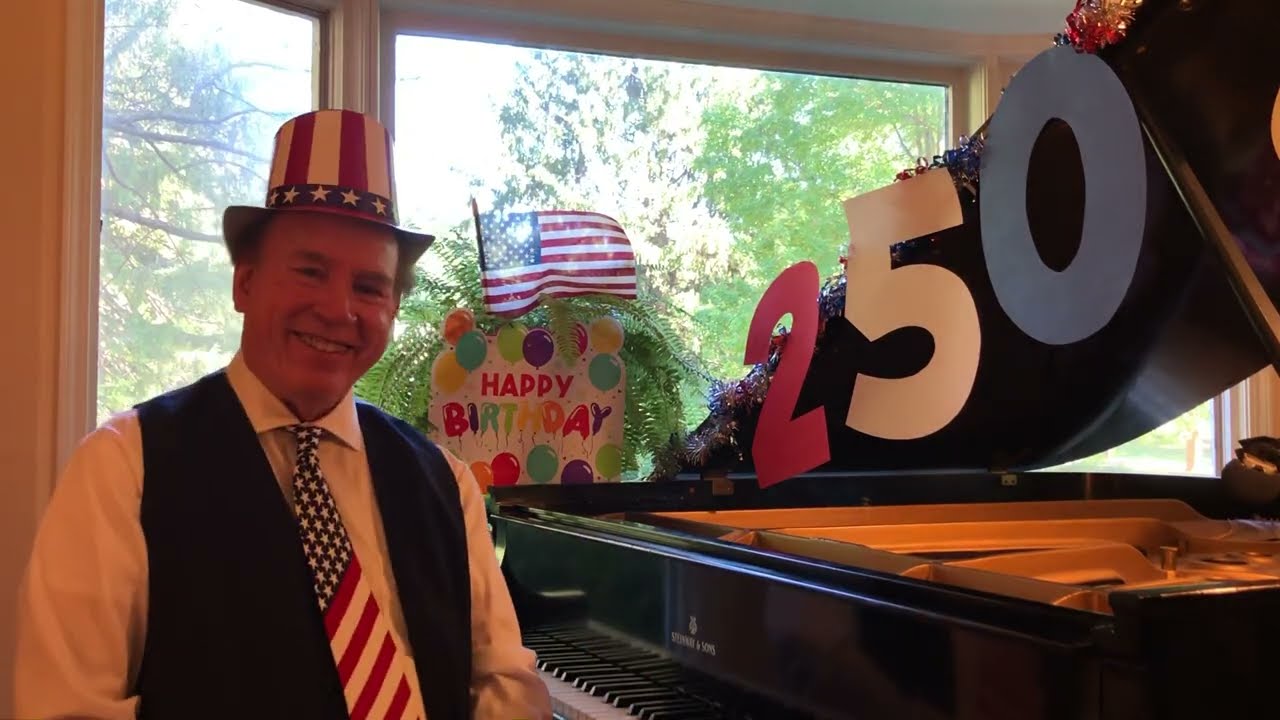 Marines’ Hymn (250th Birthday) by Jacques Offenbach – Improvised by pianist Charles Manning
