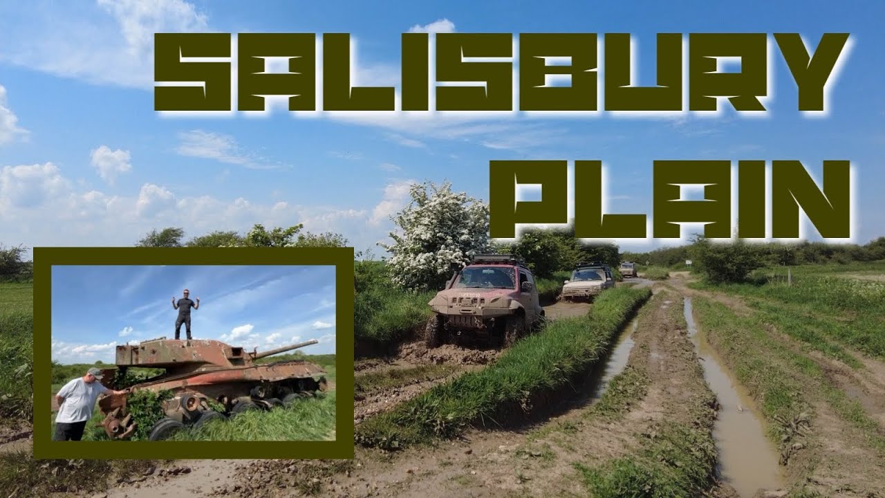 Day out in the mud, Salisbury Plain.