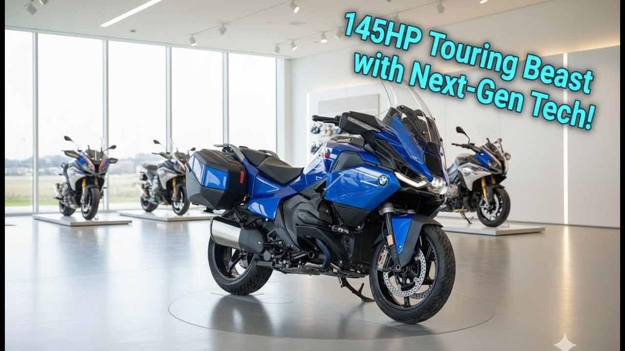 2026 BMW R 1300 RT Revealed – 145HP Touring Beast with Next-Gen Tech! Full Breakdown