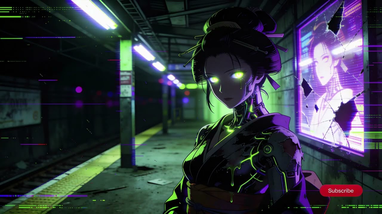 Synthwave Cyberpunk Mix | Darksynth Night Drive 2577 九月- ネ