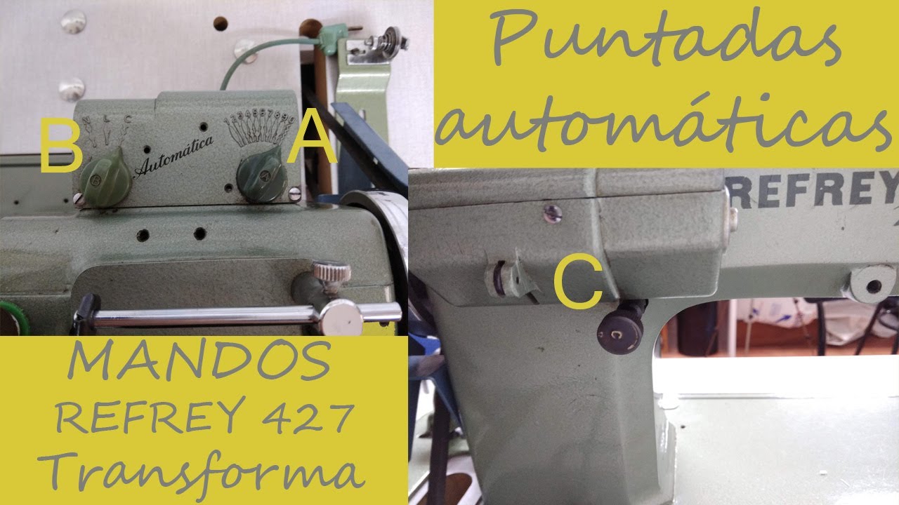 Puntadas automáticas: preparación de la Refrey Transforma