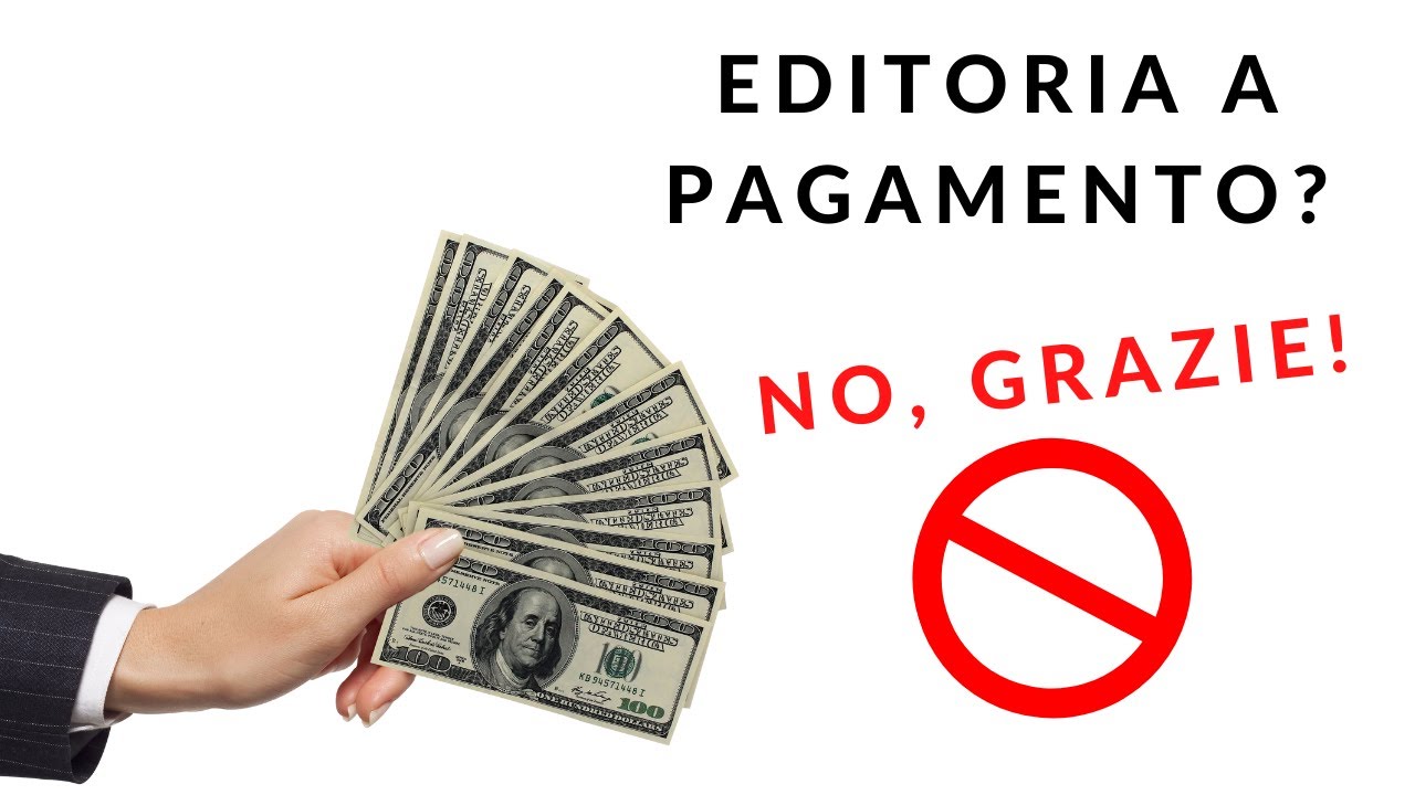 EDITORIA A PAGAMENTO? NO, GRAZIE! 🚫