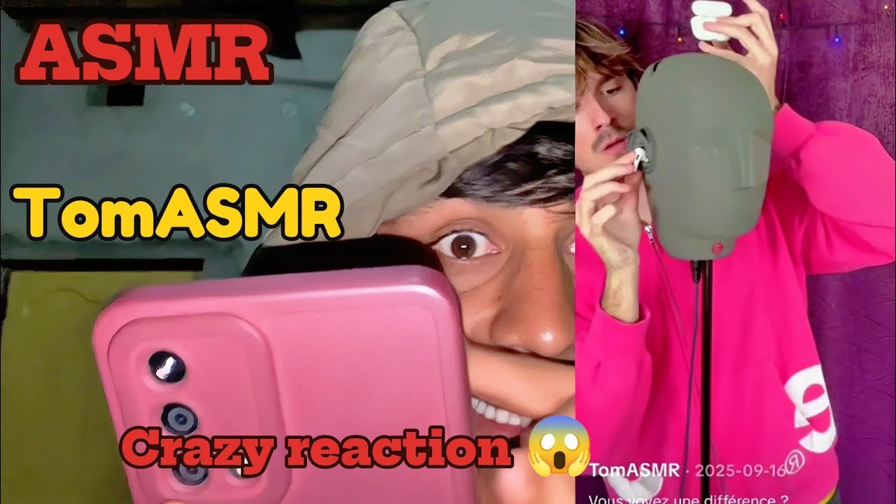 ASMR BUt I'm TomASMR [ Crazy 🥵Reaction Video]